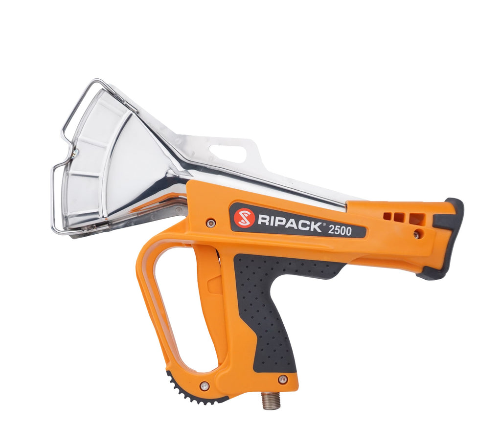 Ripack 2500 propane heat shrink gun with stainless steel nozzle