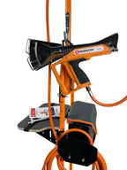 Ripack 932 V.03 trolley with heat gun on the hook and hose on the shelf