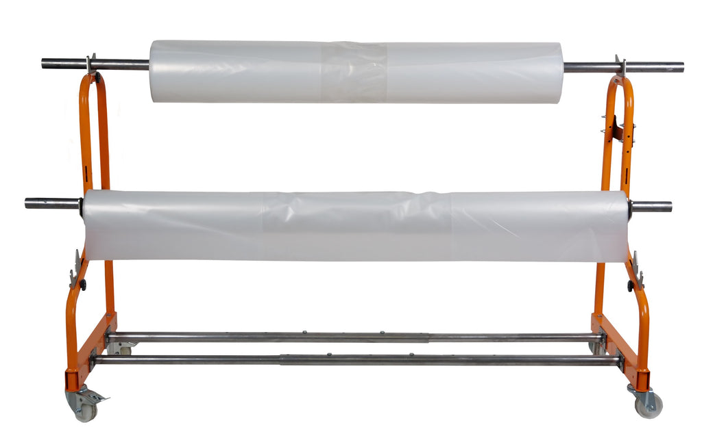 Ripack Multicover 935 film dispenser with two shrink film rolls