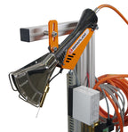 Ripack Ripaflam burner and electronic control box, close-up
