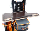 Ripack 932+ V.03+ trolley shelf, tool rack and storage bag, close-up