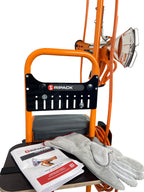 Ripack 936+ V5 trolley shelf with gloves and instruction booklet