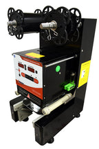 Omcan 44644 automatic cup sealing machine, side view