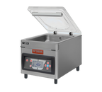 Turbovac TS40 tabletop chamber vacuum sealer, three-quarter view