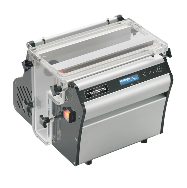 Omcan 48246 Trento vertical vacuum packaging machine with transparent tank sides