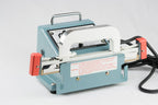 AIE-800PI portable I-bar shrink wrap system hand-held sealer resting on the controller