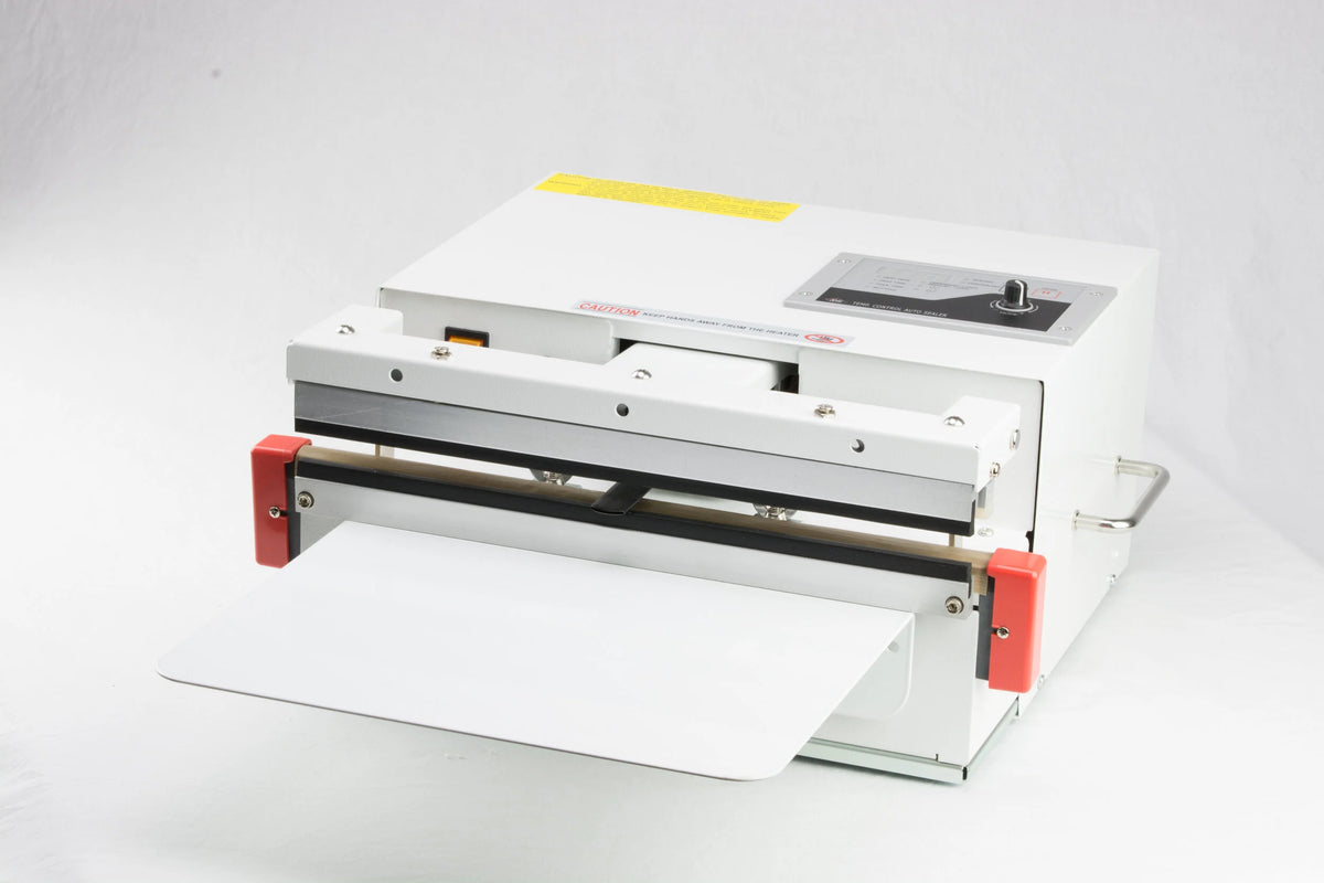 AIE355VAP 14-inch vacuum sealer with built-in air compressor seal bar and work plate
