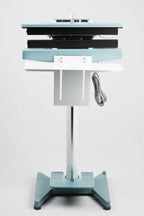 AIE-602CH 24-inch double constant heat foot sealer with mesh-textured jaws, front view