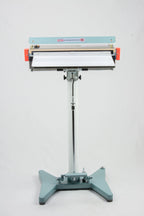 AIE FS Series stainless steel impulse foot sealer, front view