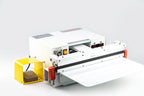AIE VA Series nozzle vacuum impulse sealer with foot pedal and work table
