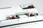 AIE GSD Series gas flush double seal vacuum sealer pressure gauges and regulators, close-up