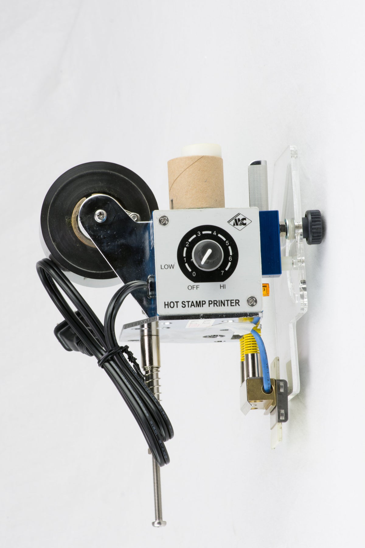 AIE-661HS 2-line hot stamp imprinter attachment for continuous heat sealers