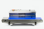 AIE 881BS stainless steel horizontal band sealer, front view