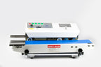 AIE B6 Series tabletop band sealer, horizontal model, front view