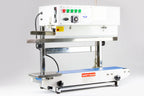 AIE B6 Series tabletop band sealer, vertical model, front view