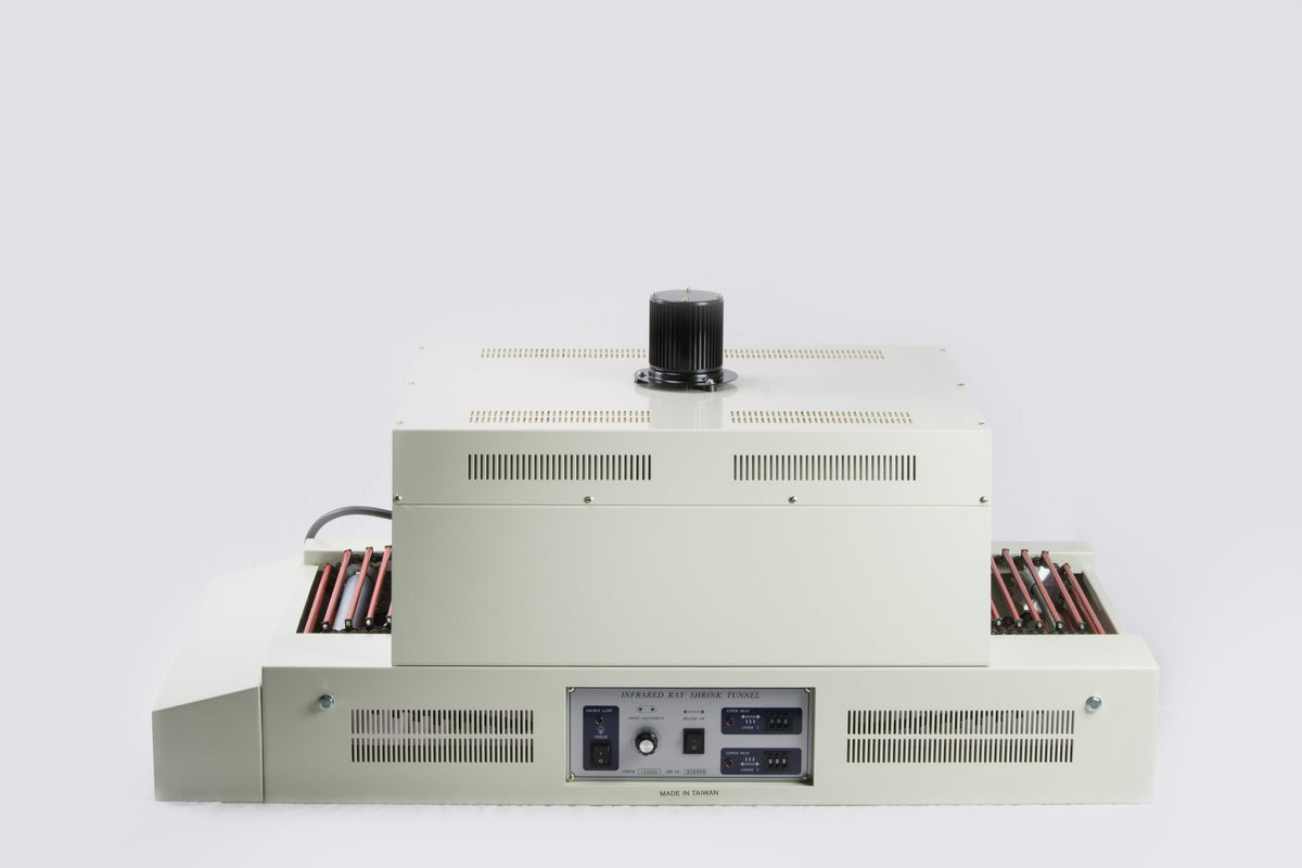 AIE infrared shrink tunnel AIE-S3515, front view