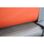 Maripak Diamond DC T-150 conveyor belt option at the tunnel curtain, close-up