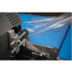 Maripak IMPACK HYBRID 60 side seal and film guide rollers, close-up