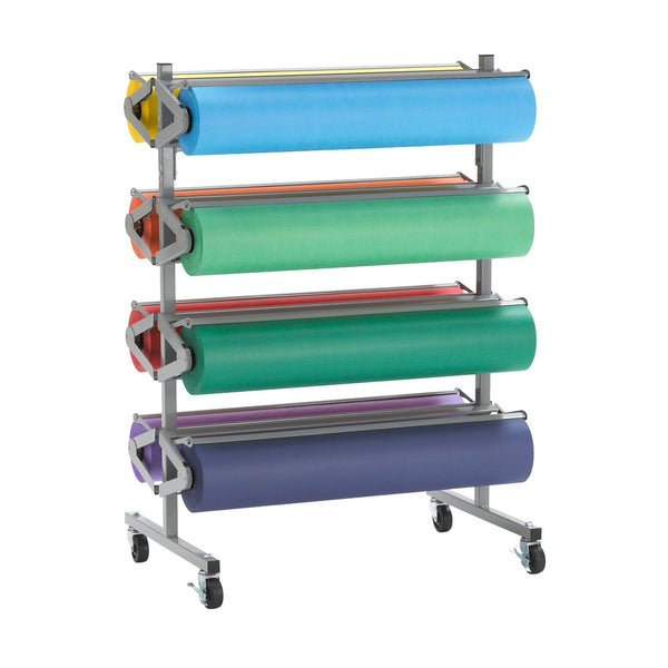 Bulman R370 Standard Rola-Rack, 8 Rolls – shown with optional Trim Masters