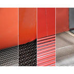 Tunnel curtain and conveyor belt options for the Maripak TMC Pro, close-up