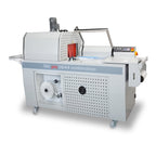 Maripak TMC Pro series L-bar sealer and tunnel for the TMC Pro 8065-M (58/44 shown), with trim winder