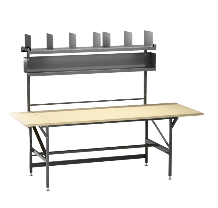 Bulman A670 Deluxe Packing Table, 96″ × 36″