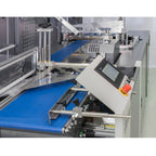 Maripak Pro-MOTION series touchscreen control panel and film forming area (shown for the WRAPTURE Pro-MOTION 40)