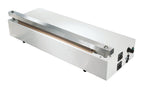 AmeriVacS AVP pneumatic impulse sealer with long seal bar and side-mounted timers