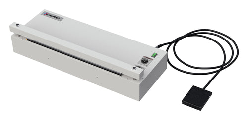 AmeriVacS AVP pneumatic impulse sealer with foot pedal