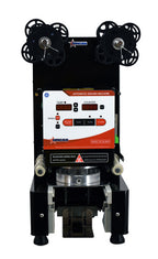 Omcan 44644 automatic cup sealing machine, front view